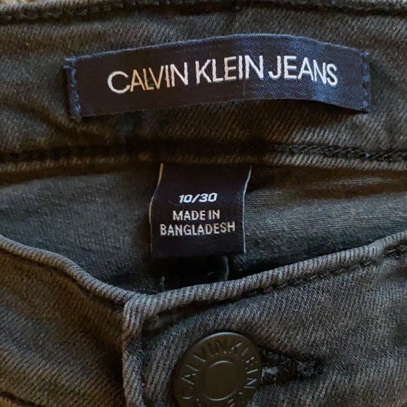 Calvin Klein - grey skinny stretch Jean - Picture 6 of 9